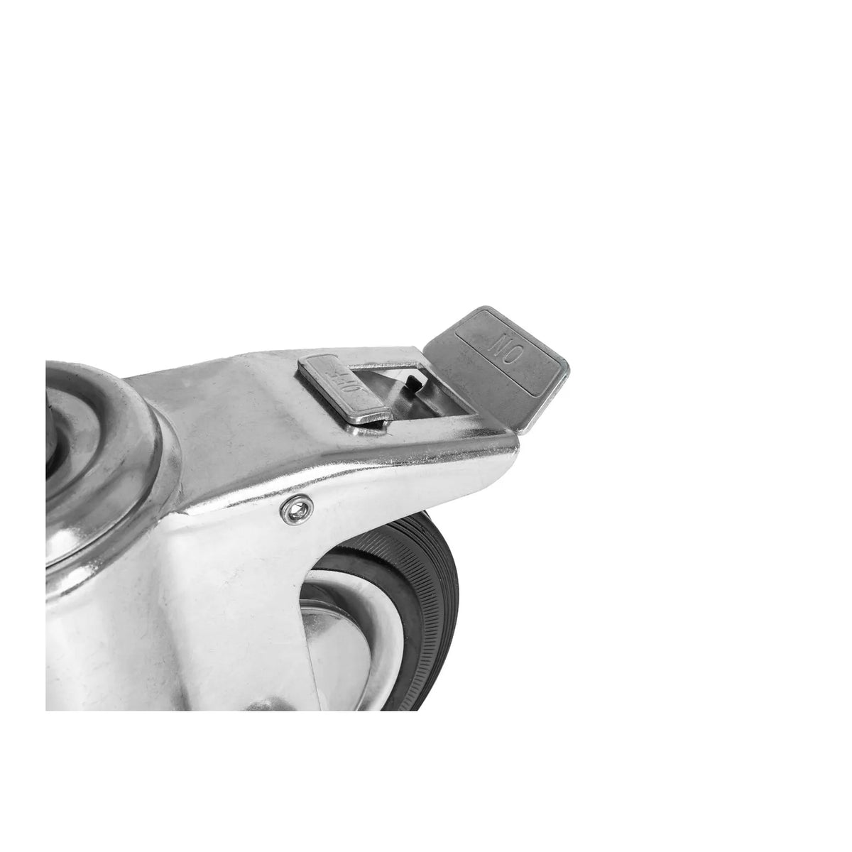 GEKO Steigerwiel met rem 160 mm 125 kg draagvermogen