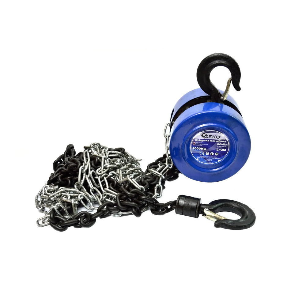 GEKO Handkettingtakel 1 ton 3m Premium