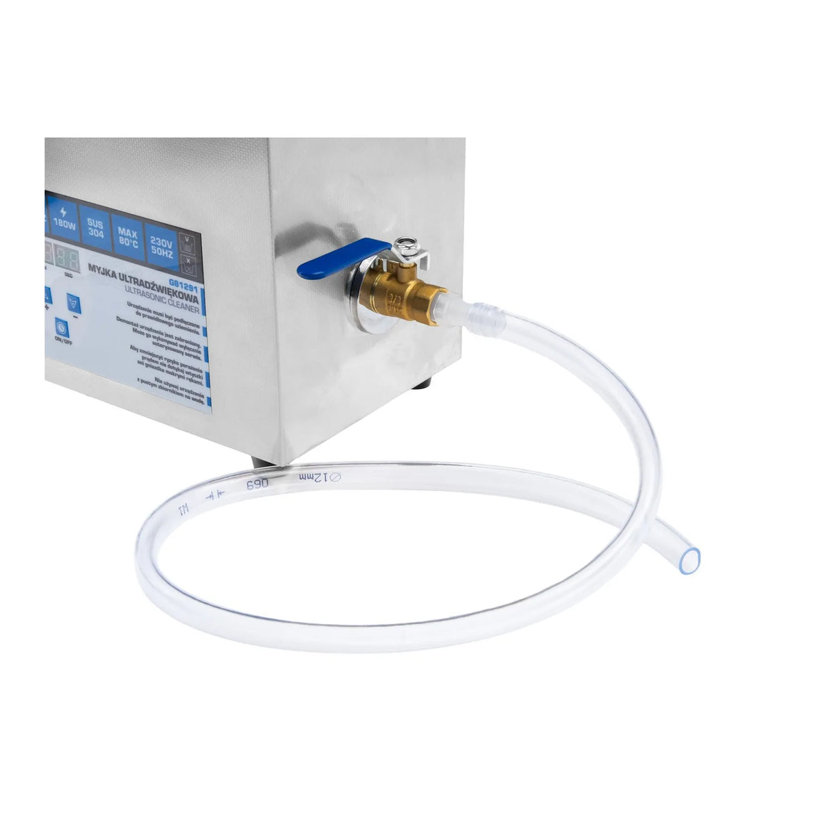 GEKO Ultrageluidreiniger 180 W met 6L RVS tank