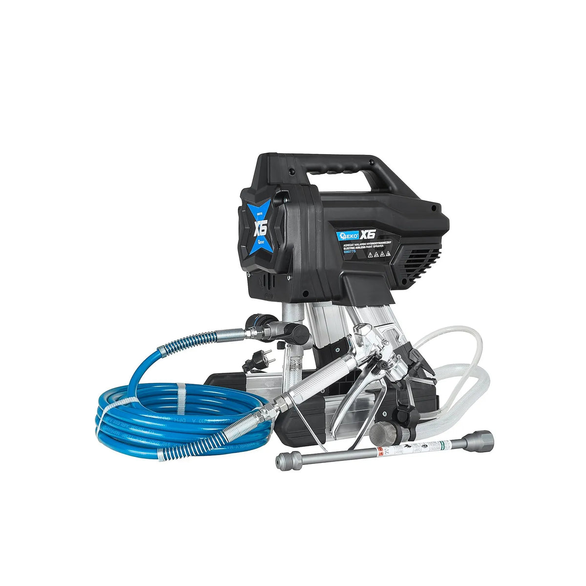 GEKO Elektrische Airless Verfspuit X6 230 V 0,7 kW 200 bar