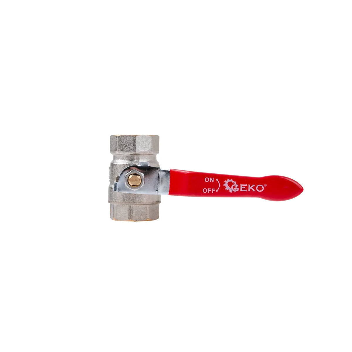 GEKO Afsluitkraan kogel met instelbare wartel 3/4" binnendraad