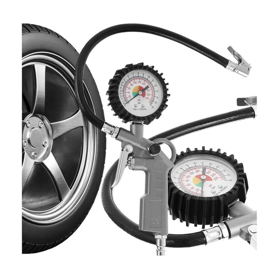 GEKO Bandenvulpistool met manometer