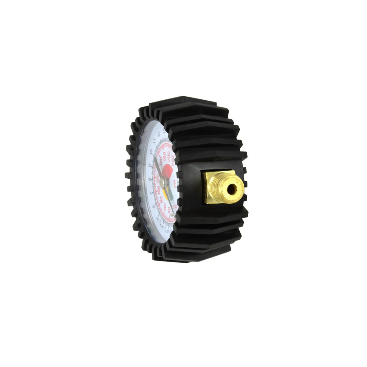 GEKO Manometer met rubberen bumper voor bandenpomp