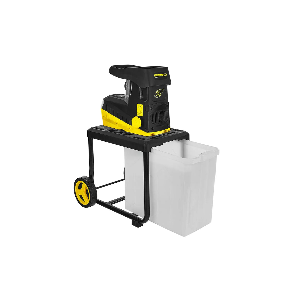 GEKO Stil roller hakselaar met freesmechanisme 2800 W en kunststof bak 60L