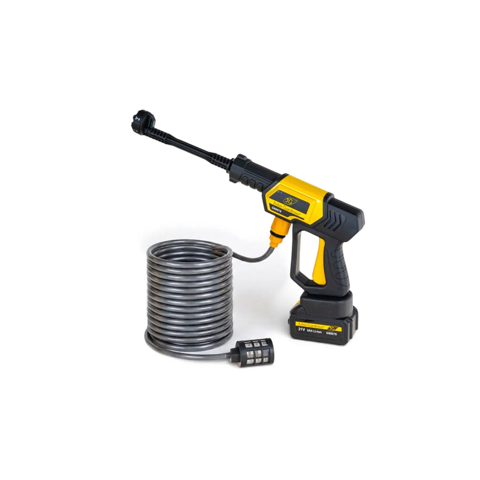 GEKO John Gardener 21 V accu hogedrukreiniger 2x3,0 Ah XXL set