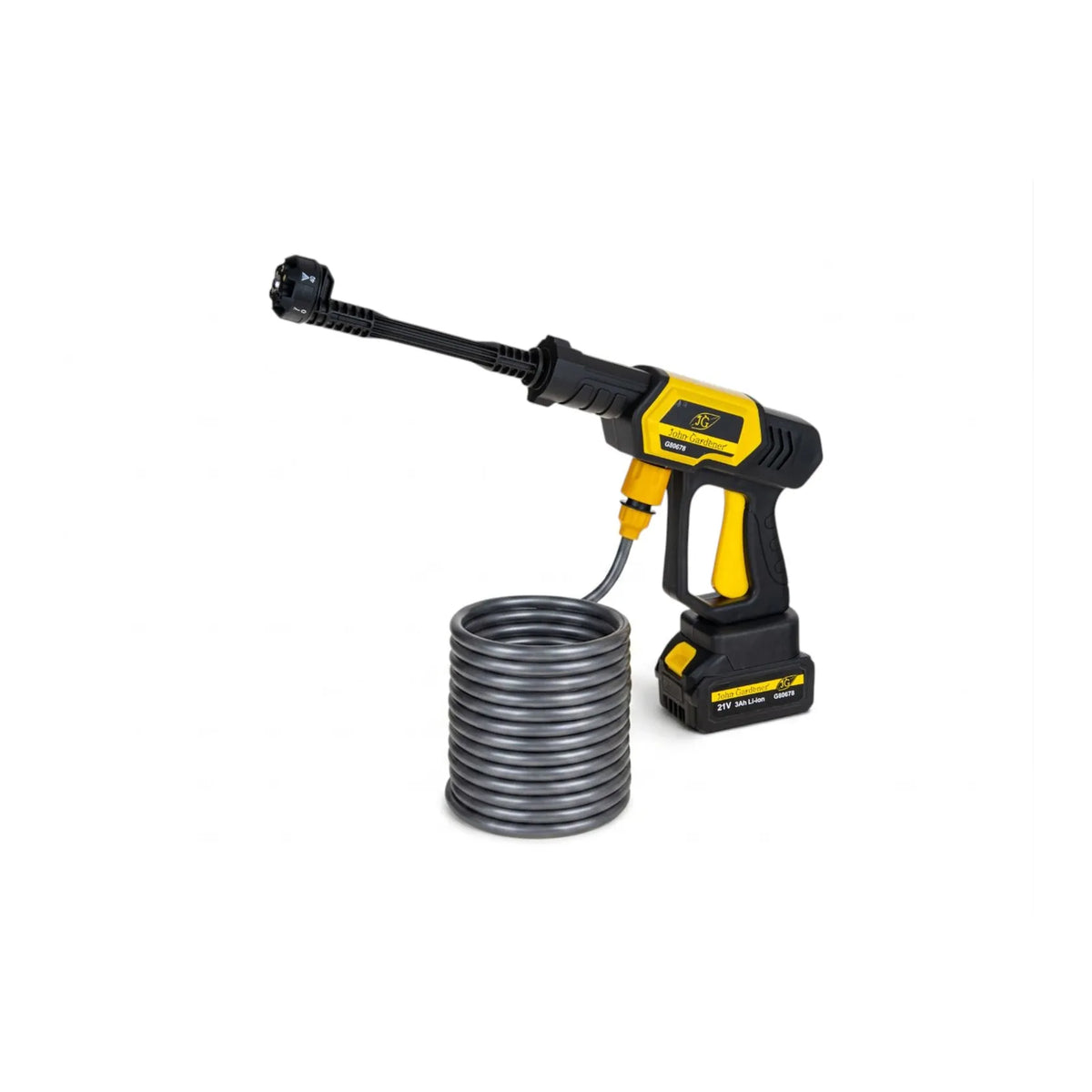 GEKO John Gardener 21 V accu hogedrukreiniger 2x3,0 Ah XXL set