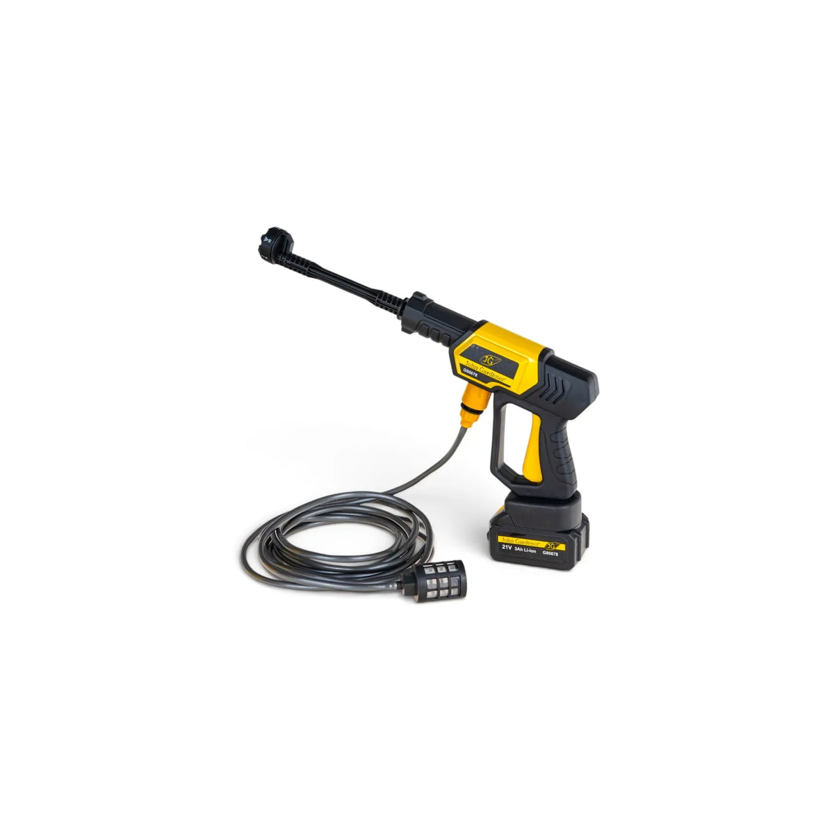 GEKO John Gardener 21 V accu hogedrukreiniger 2x3,0 Ah XXL set