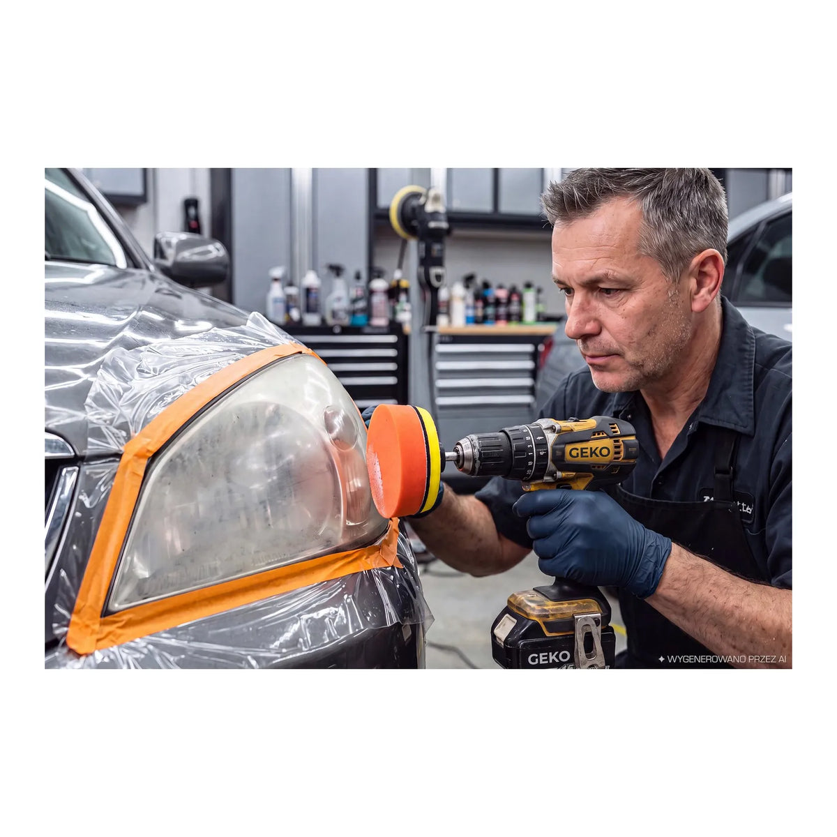 Keltin Koplamp Renovatieset 22-delig 70 mm P800-P3000 met UV-bescherming