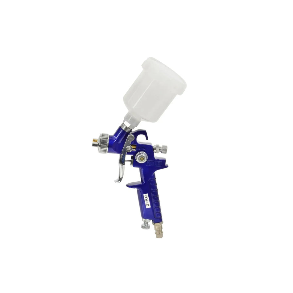 GEKO HVLP spuitpistool met zwaartekracht toevoer 125ml beker