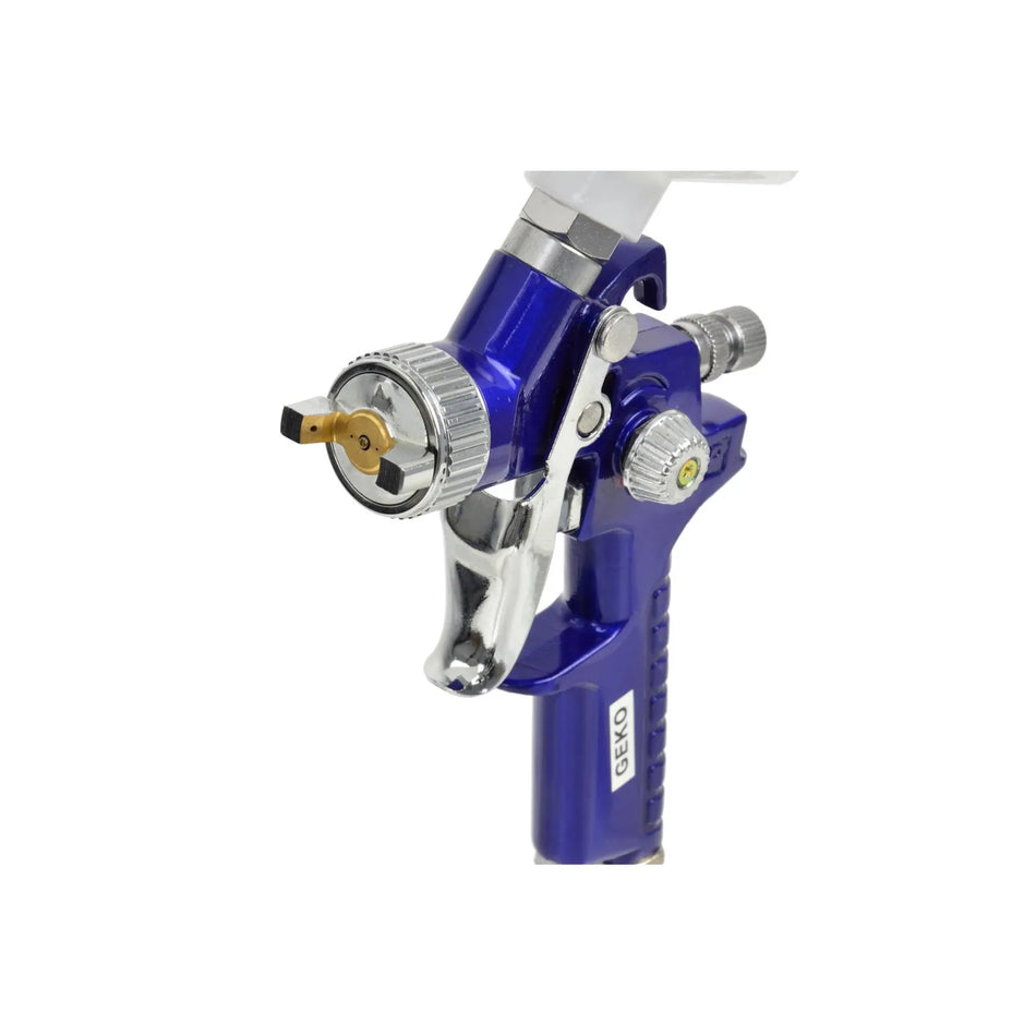 GEKO HVLP spuitpistool met zwaartekracht toevoer 125ml beker