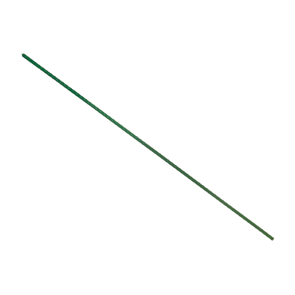 GEKO stalen tuinstok met PVC-coating 11 mm 120 cm groen
