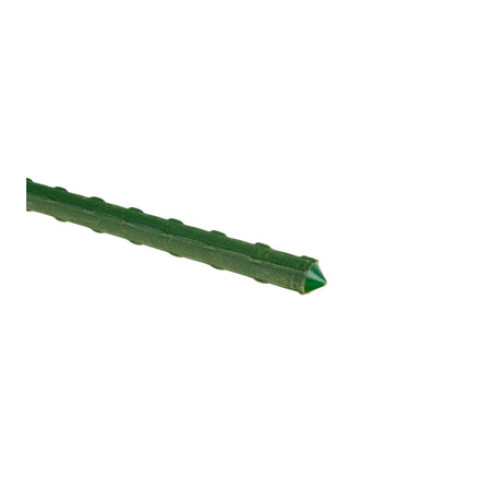 GEKO stalen tuinstok met PVC-coating 11 mm 120 cm groen