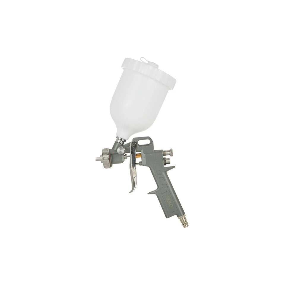 GEKO Spray gun HVLP met aluminium tank 500ml