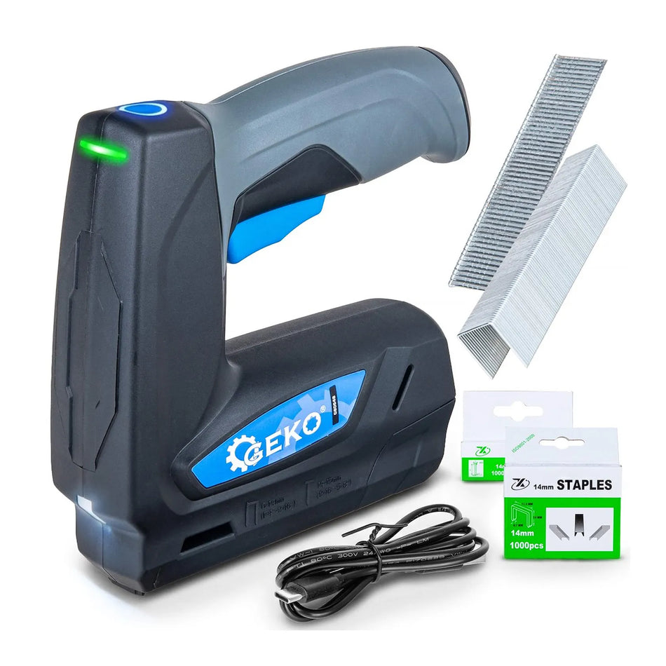 GEKO accu 2-in-1 niet- en spijkerpistool 3,6 V 2000mAh