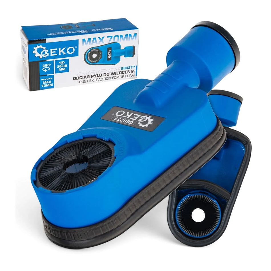 GEKO Stofafzuiging voor boren 70 mm