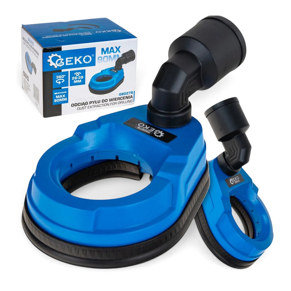 GEKO Stofafzuiging voor boren 90 mm