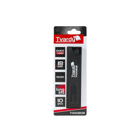 Tvardy Vervangende segmentmesjes 100x18x0,5 mm SK2H 10 stuks met dispenser