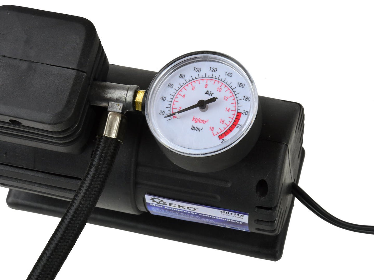 GEKO Mini Compressor 12 V 250 PSI