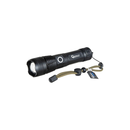 GEKO LED tactische zaklamp XHP50 15 W 1500lm 1800mAh USB-C