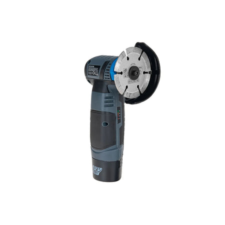 GEKO Draadloze 12 V borstelloze haakse slijper 76 mm 2x2,0 Ah