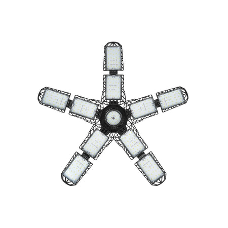 Keltin LED plafondlamp werkplaats 90 W 8300 lm 6500K met 10 verstelbare panelen