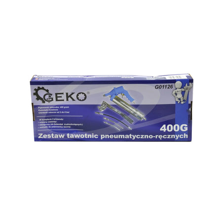 GEKO Vetspuit pneumatisch en handmatig 400ml