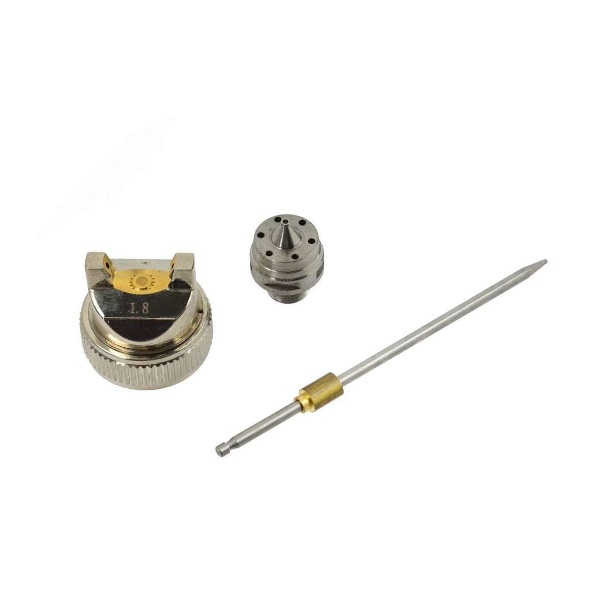 GEKO spuitpistool onderdelen nozzle naald luchtkap 1,8mm voor G01108