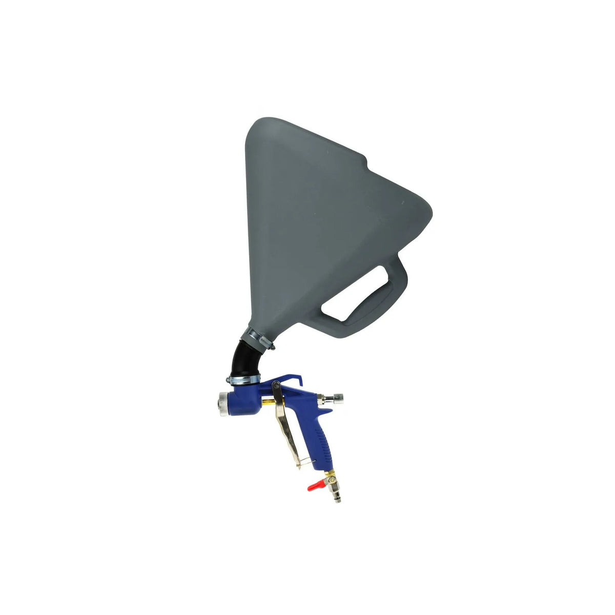 GEKO Air hopper spuitpistool met rubberen aansluiting 7500ml