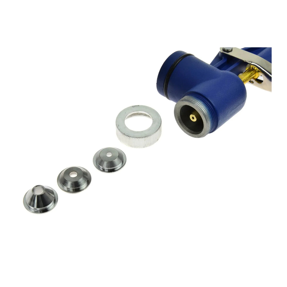 GEKO Air hopper spuitpistool met rubberen aansluiting 7500ml