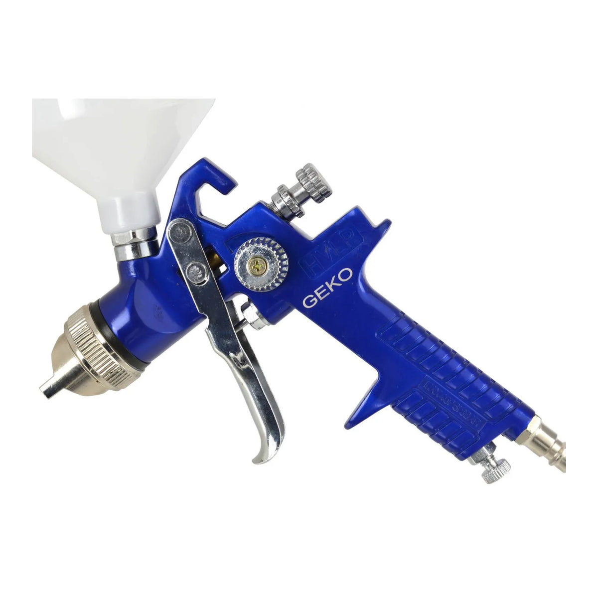 GEKO HVLP Verfspuit 2,5 mm nozzle met 600 ml beker