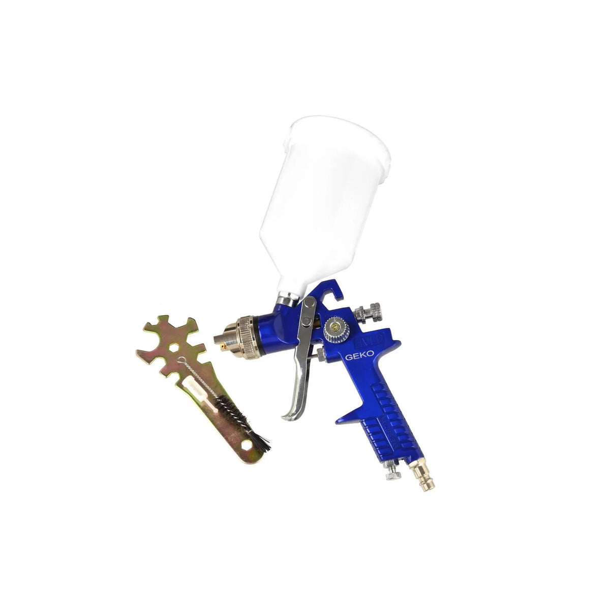 GEKO HVLP Verfspuit 2,5 mm nozzle met 600 ml beker