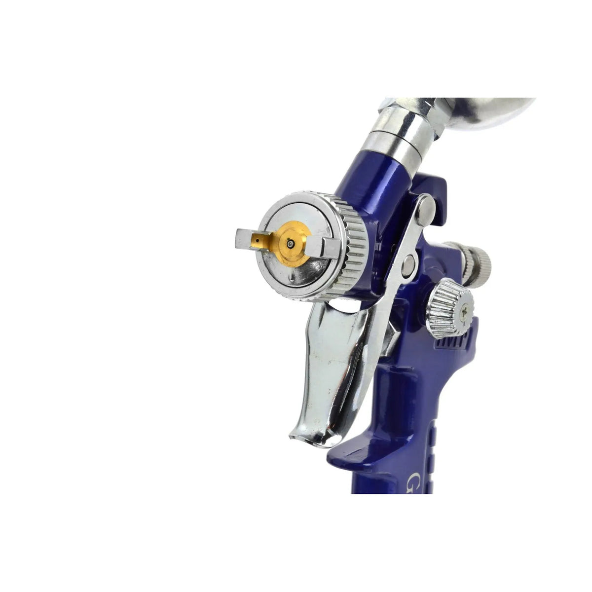 GEKO mini HVLP spuitpistool met metalen tank 0,8mm