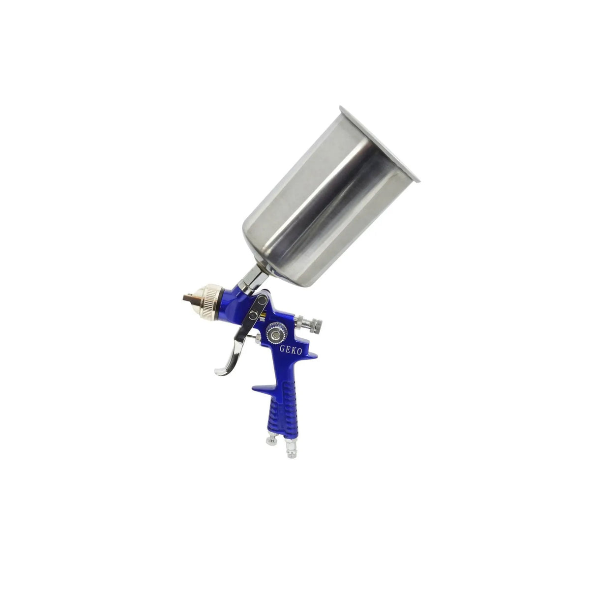 GEKO HVLP spuitpistool met 1000ml aluminium verfcontainer