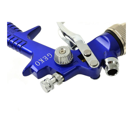 GEKO HVLP spuitpistool met 1000ml aluminium verfcontainer