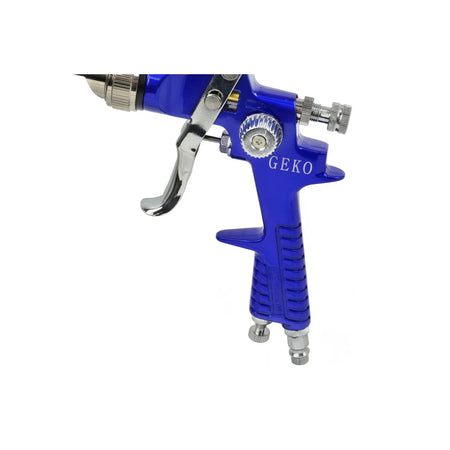 GEKO HVLP spuitpistool met 1000ml aluminium verfcontainer