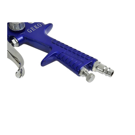 GEKO HVLP spuitpistool met 1000ml aluminium verfcontainer
