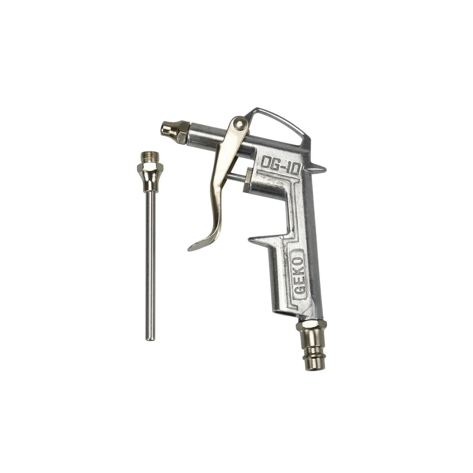 GEKO luchtblaaspistool met korte en lange nozzle