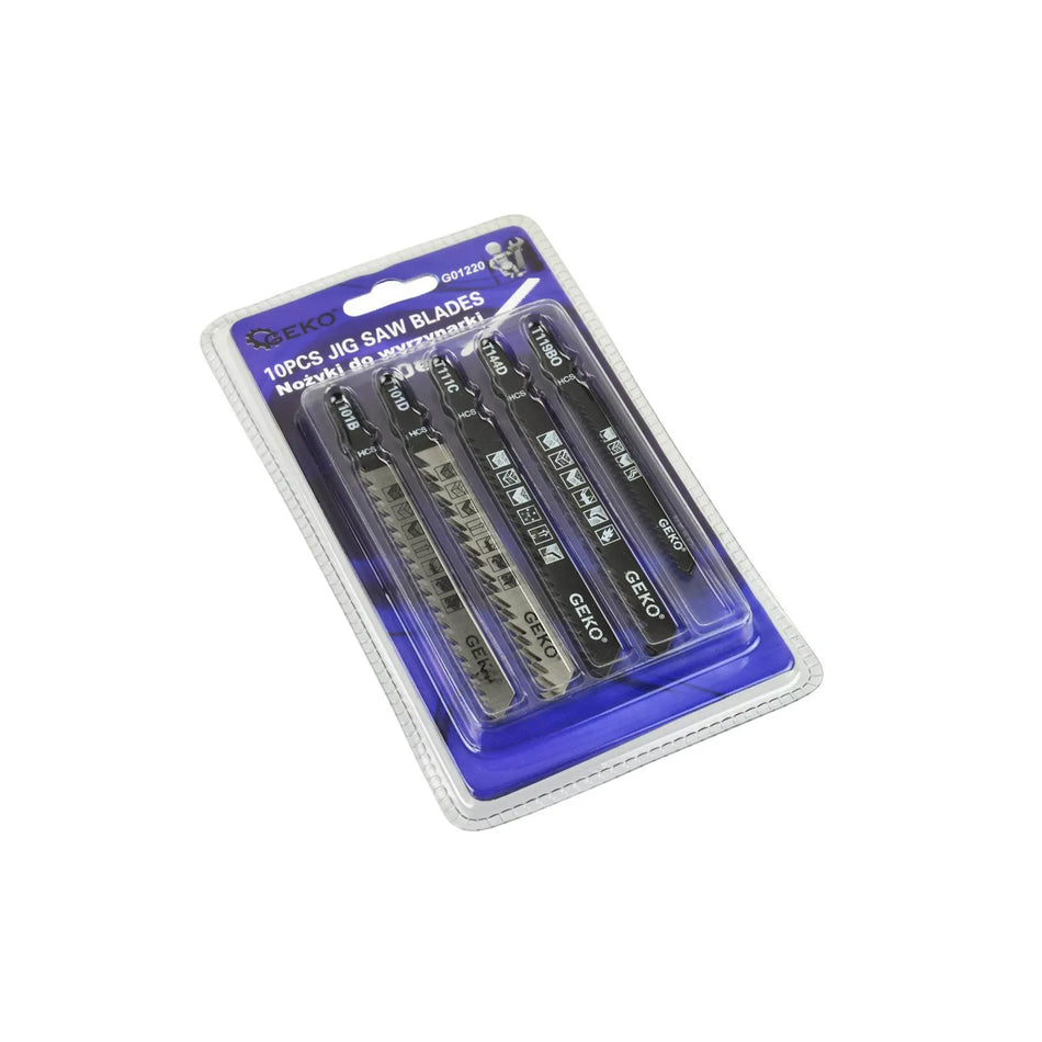 GEKO Multidoel HCS T-Steel Decoupeerzaagbladen 10 stuks