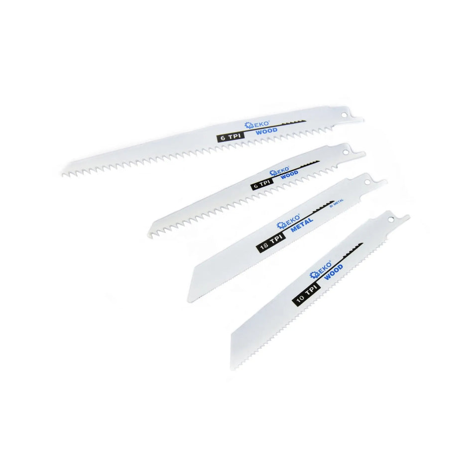 GEKO Reciprozagen bladen bi-metaal set 10 stuks