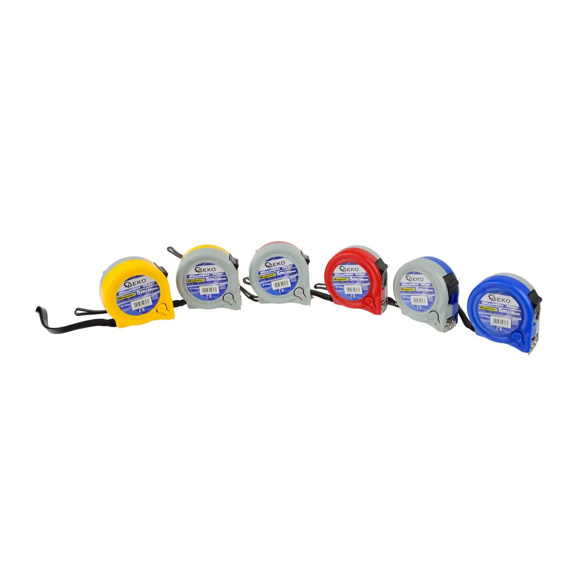 GEKO Meetlint met magnetische haak 5m x 19 mm