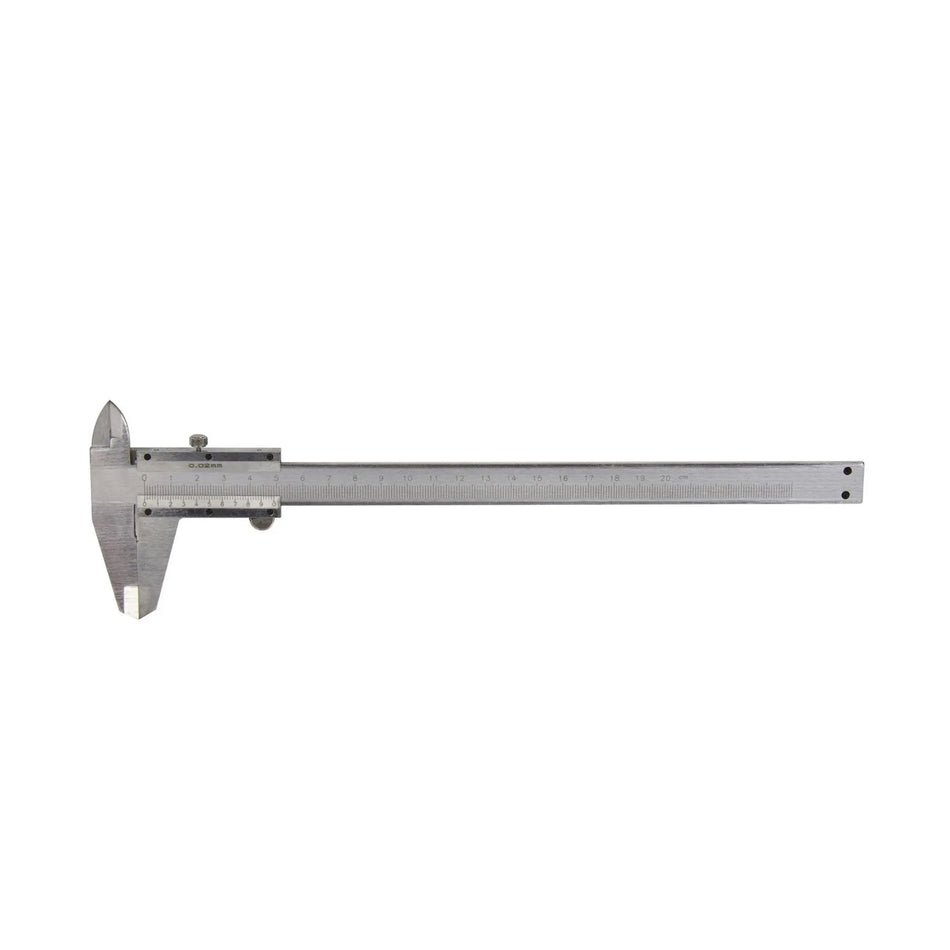 GEKO Schuifmaat met Bovenkaken 200 mm 0,02 mm Resolutie RVS