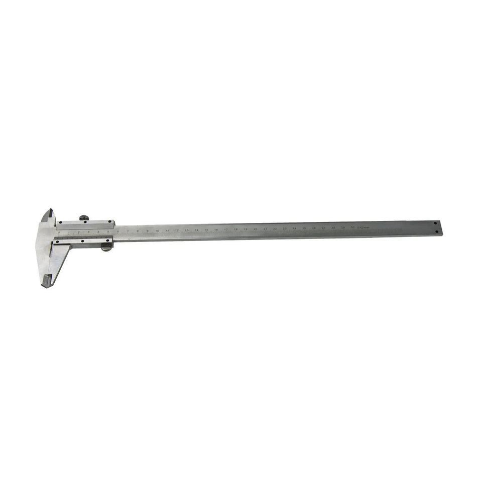 GEKO Schuifmaat met Bovenkaken 300 mm 0,02 mm Resolutie RVS