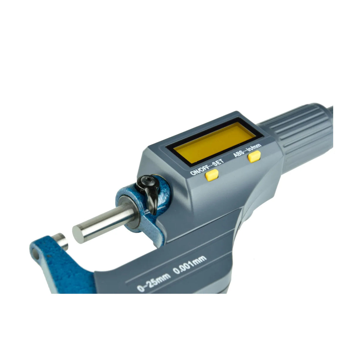 GEKO Elektronische Buitenmicrometer met bereik 0-25 mm en resolutie 0,001 mm