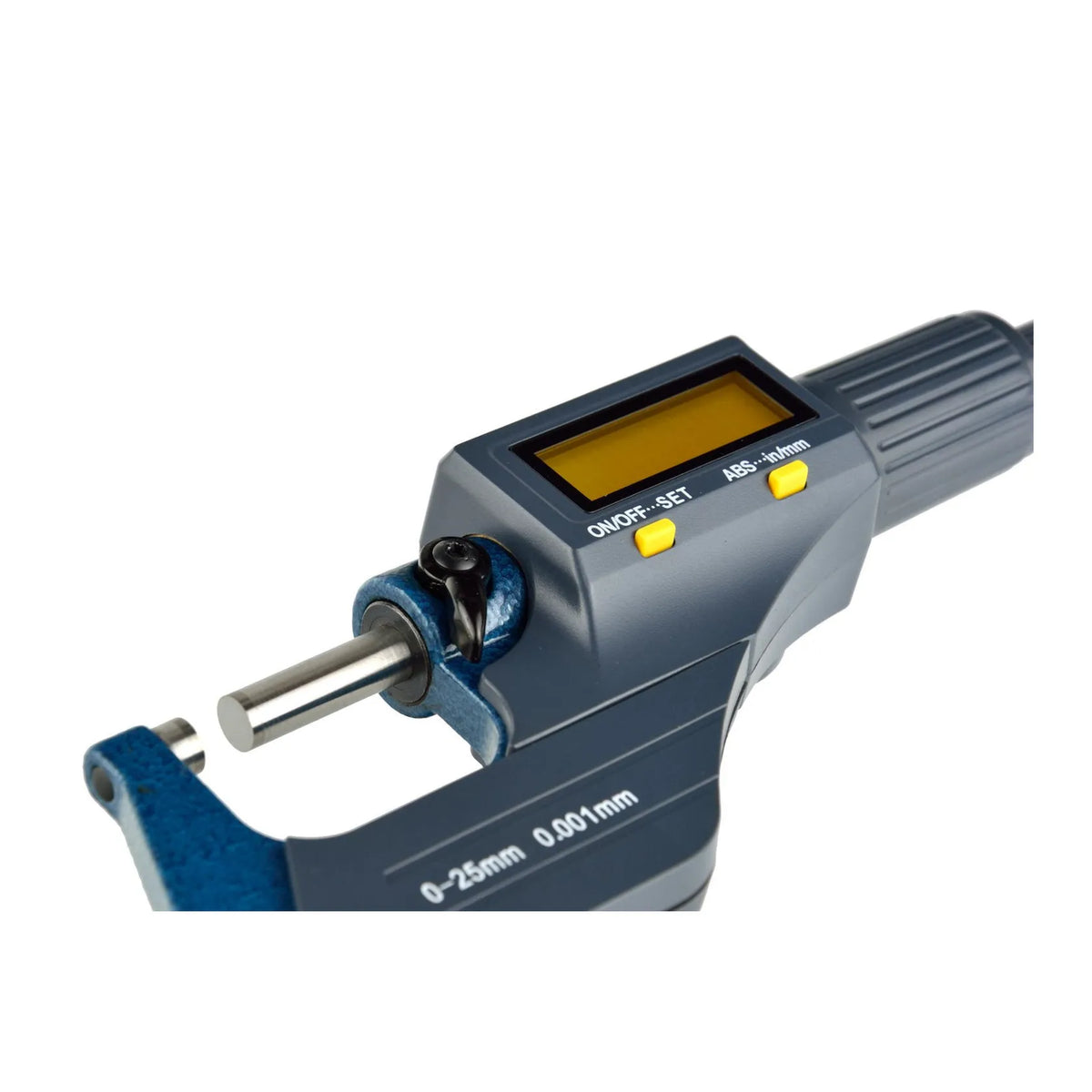GEKO Elektronische Buitenmicrometer met bereik 0-25 mm en resolutie 0,001 mm