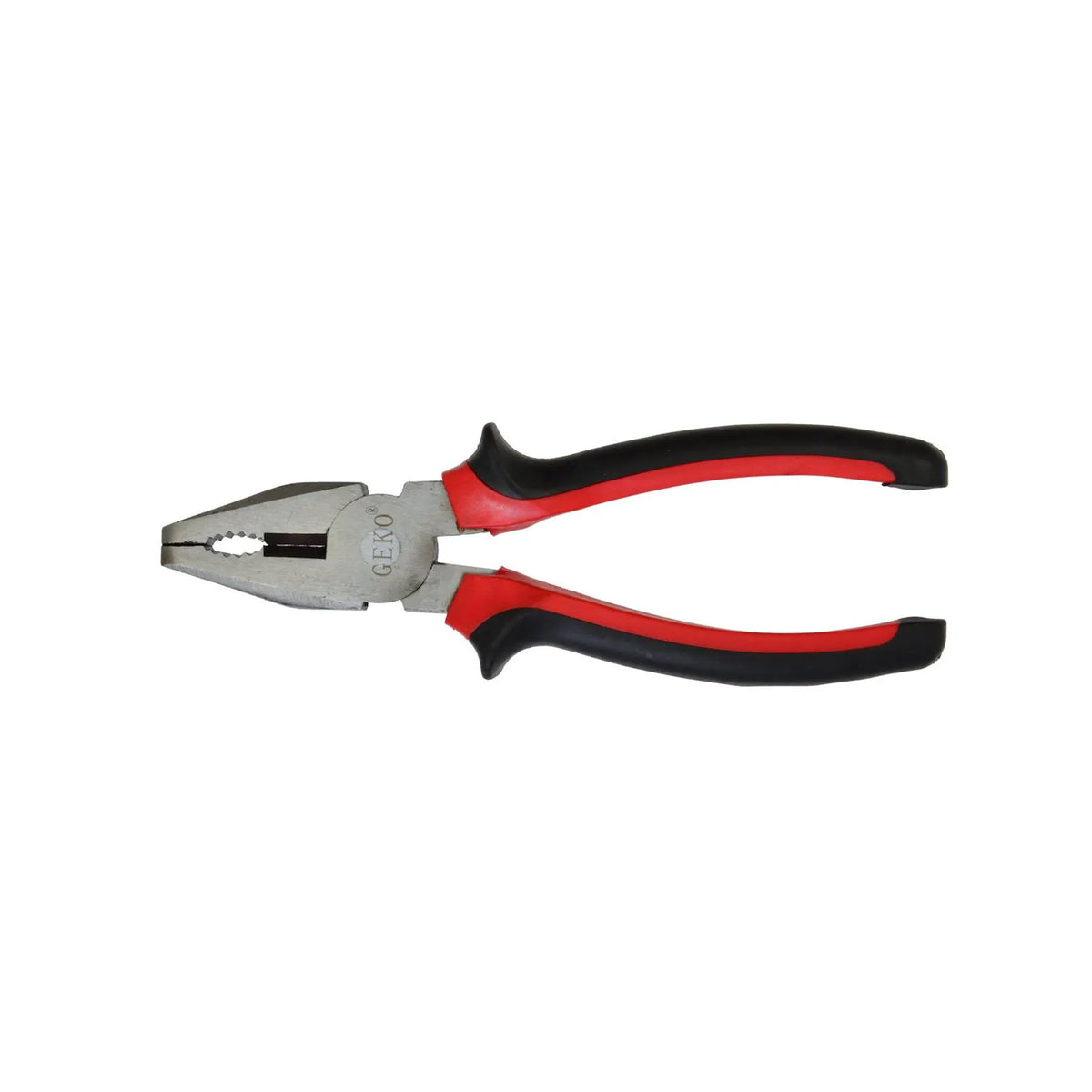 GEKO Combinatietang gepolijst 180 mm (rood-zwart)