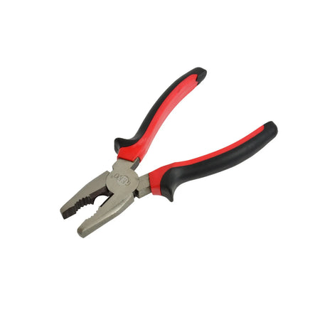 GEKO Combinatietang gepolijst 180 mm (rood-zwart)