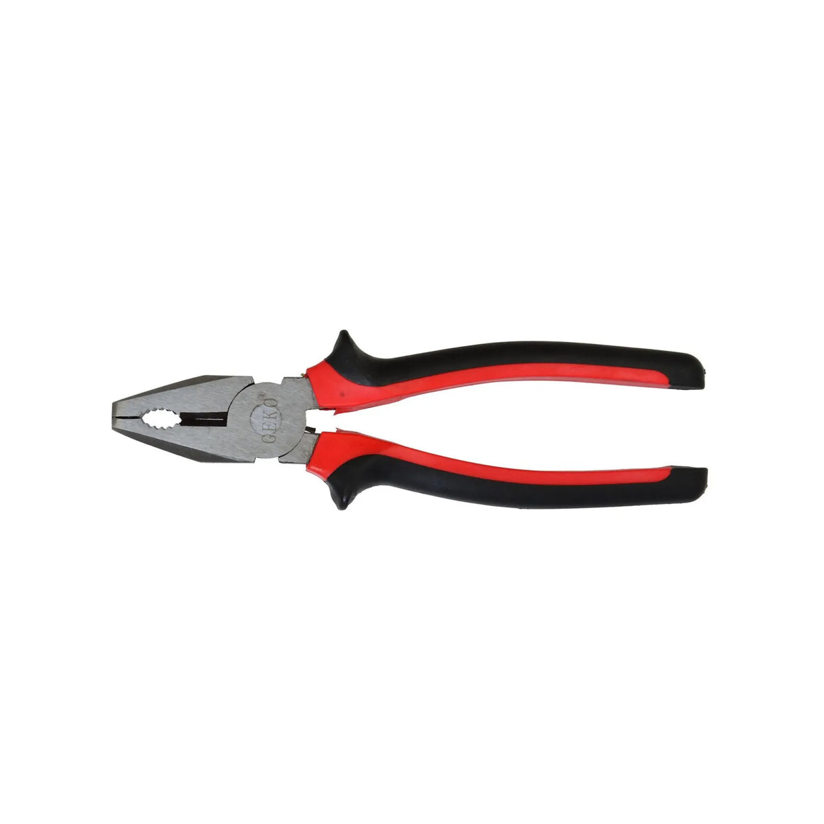 GEKO Combinatietang gepolijst 200 mm (rood-zwart)