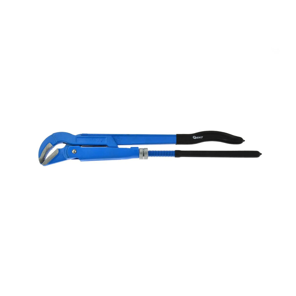 GEKO Hoogwaardig Swedish-type pijptang met gebogen bek 1,5"