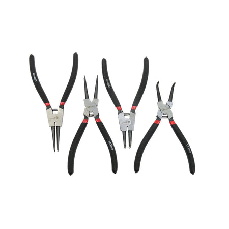 GEKO Circlip Tang Set voor Binnen- en Buitencirclips 7" 4-delig