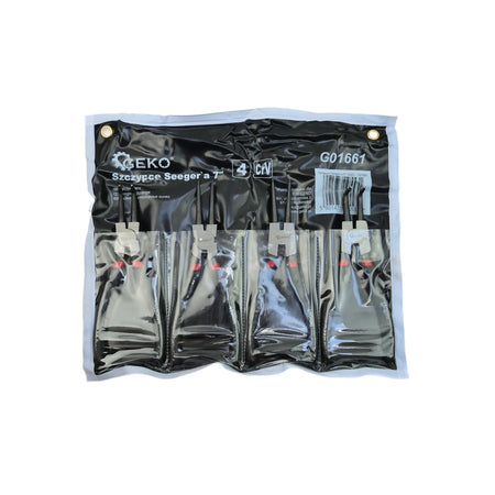 GEKO Circlip Tang Set voor Binnen- en Buitencirclips 7" 4-delig